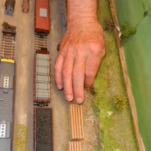 Die Eisenbahn wird verschönert